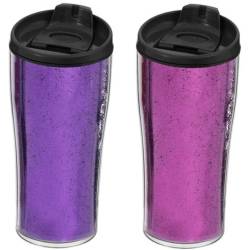 HEREVIN Кружка Pink&Purple Glitter Powder MIX 440 мл 161483-014