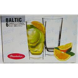 BALTIC (CARRE) Склянка 290мл 6шт 41300