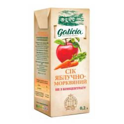 Сік Яблучно-морквяний т/п 0,2л Galicia