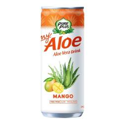 Напій Aloe з манго з/б, TM PURE PLUS  0.24л