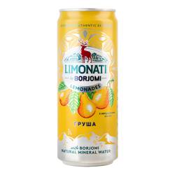 Напій Limonati Pear 0.33 газ ж/б Боржомі