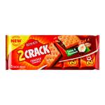 Крекер 2 CRACK з начинкою какао-горіх 235г Рошен