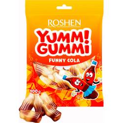 Желейні цукерки Yummi Gummi Funny Cola 100г Рошен