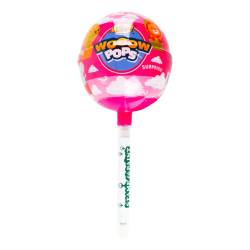 М`яч на палиці пластиковий з цукерками та сюрпризом WOOOW POPS 40г