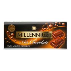 Шоколад Millennium чорний пористий 85г МАЛБИ