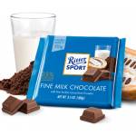 Шоколад молочний 35% какао EDEL-VOLLMICH 100г Ritter Sport