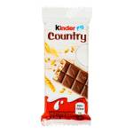 Шоколад Kinder Country Т-1 23,5г Ferrero