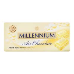 Шоколад Millennium білий пористий 85г МАЛБИ