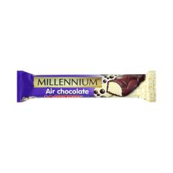 Батончик шоколадний молочний та білий пористий 32г Millennium
