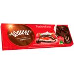 Шоколад чорний "KISS" Truskawkowa (полунична) 43% cocoa 300г, Wawel