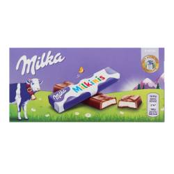 Шоколад молочний Мілкініс з молочною начинкою 87,5г Мілка
