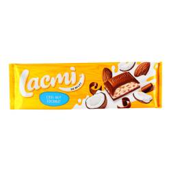 Шоколад Lacmi Cool-Nut-Coconut молочний з мигдалем та кокосом 280г, Рошен