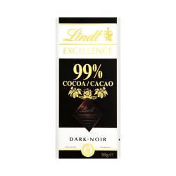 Шоколад чорний 99% 50г Lindt