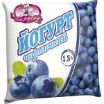 Йогурт 1,5% Чорниця 400г п/е Купянск