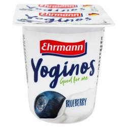 Йогурт Yoginos чорниця 0,1% 100г Ehrmann