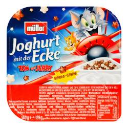 Йогурт "Чарівні зірки" Tom & Jerry 140г M ller
