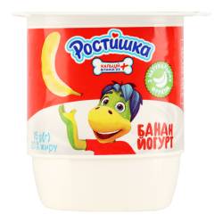 Йогурт Ростишка 2% стакан 115г банан