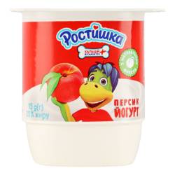 Йогурт Ростишка 2% стакан 115г персик