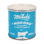 Молоко незбиране згущ. з цукром 8,5% з/б 370г "Mileko"