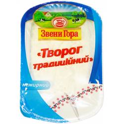 Сир кисломол. "Традицiйний" 0% 230г ван. Звенигора