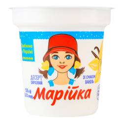 Десерт сирковий "Марійка" ваніль 5% 150г ст. ВБД