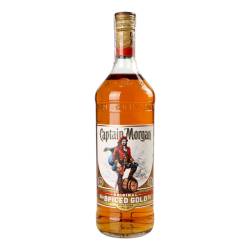 Алкогольний напій на основі Карибського рому Captain Morgan «Spiced Gold» 1 л