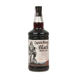 Алкогольний напій на основі Карибського рому Captain Morgan «Black Spiced» 1 л