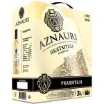 Вино Ркацителі біле сухе 3 л Aznauri