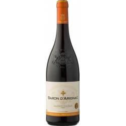 Вино Merlot, Baron d'Arignac червоне напівсолодке 0,75л Франція