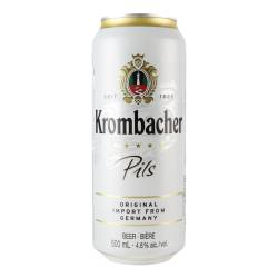 Пиво Krombacher 0,5л з/б Германия