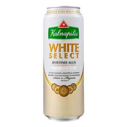Пиво Kalnapilis White Stelect 0,568л з/б