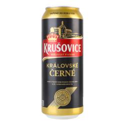 Пиво Krusovice Kralovske Cerne з/б 0,5л Україна