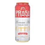 Пиво Praga Premium Pils з/б  0.5л Чехія