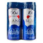 Пиво "Кроненбург 1664 Бланк", з/б 4-пак, 0.33 л