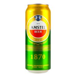 Пиво Amstel  0,5л 5% з/б Україна