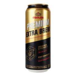 Пиво Obolon Premium Extra Brew  0,5л з/б