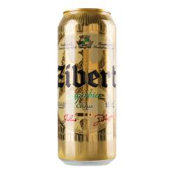 Пиво Zibert світле 0,5л з/б