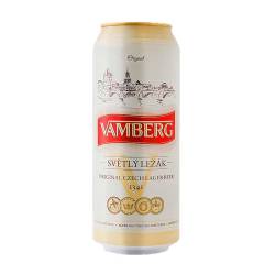 Пиво Vamberg Lager 0.5 з/б