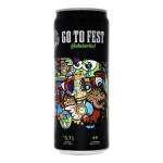 Пиво світле н/фільт.  "Go to Fest" 0.33 з/б
