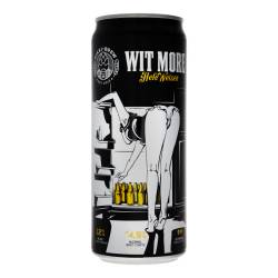 Пиво світле  пшеничне н/фільт. «WIT MORE» 0.33 з/б