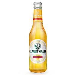 Пиво б/а Clausthaler Lemon 0.5л  з/б