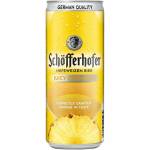 Сумiш пива з соком Schofferhofer пшеничне ананас  0.33 з/б