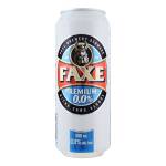 Пиво Faxe Premium б/а 0,5 з/б