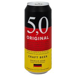 Пиво 5,0 Original Craft Beer  0.5л з/б