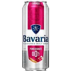 Пиво Bavaria б/а гранат 0.5 з/б