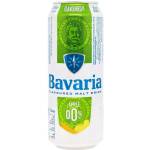 Пиво Баварiя 0.5 б/а з/б яблучн