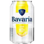 Пиво Bavaria 0% алк  б/а лимон.0,33л з/б