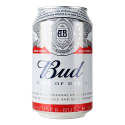 Пиво Bud  0,33л з/б Великобританія