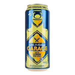 Пиво Garage Лимон з/б 0,48л