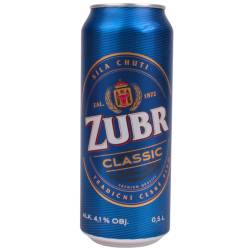 Пиво  Zubr Classic 4,1% 0.5 з/б Чехія